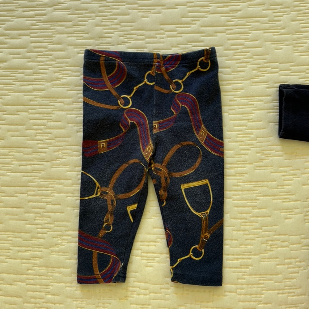 Ralph Lauren horse stirrup leggings